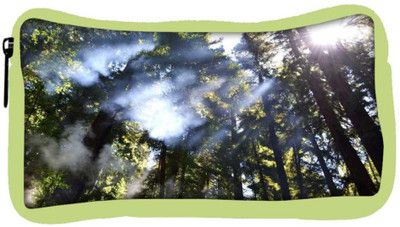 

Snoogg Eco Friendly Canvas Smoked Forest Designer Student Pen Pencil Case Coin Purse Pouch Cosmetic Makeup Bag (GREEN) Pouch(Multicolor)