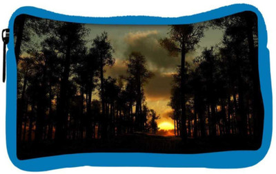 

Snoogg Eco Friendly Canvas Sunset In Forest Designer Student Pen Pencil Case Coin Purse Pouch Cosmetic Makeup Bag (BLUE) Pouch(Multicolor)