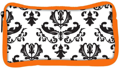 

Snoogg Eco Friendly Canvas Black Pattern Designer Student Pen Pencil Case Coin Purse Pouch Cosmetic Makeup Bag (ORANGE) Pouch(Multicolor)
