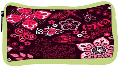 

Snoogg Eco Friendly Canvas Colorful Floral Seamless Pattern In Cartoon Style Seamless Pattern Student Pen Pencil Case Coin Purse Pouch Cosmetic Makeup Bag (GREEN) Pouch(Multicolor)