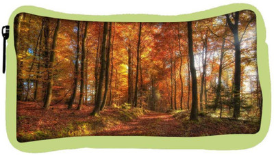

Snoogg Eco Friendly Canvas Day Time In Forest Designer Student Pen Pencil Case Coin Purse Pouch Cosmetic Makeup Bag (GREEN) Pouch(Multicolor)