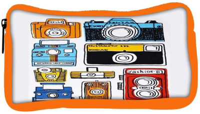 

Snoogg Eco Friendly Canvas Multi Camera Cartoon Student Pen Pencil Case Coin Purse Pouch Cosmetic Makeup Bag (ORANGE) Pouch(Multicolor)
