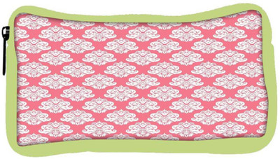 

Snoogg Eco Friendly Canvas Abstract White Pink Pattern 2 Designer Student Pen Pencil Case Coin Purse Pouch Cosmetic Makeup Bag (GREEN) Pouch(Multicolor)