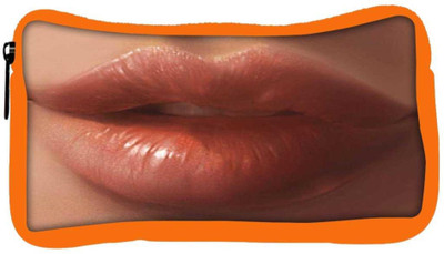 

Snoogg Eco Friendly Canvas Crazy Lips 2565 Student Pen Pencil Case Coin Purse Pouch Cosmetic Makeup Bag (ORANGE) Pouch(Multicolor)