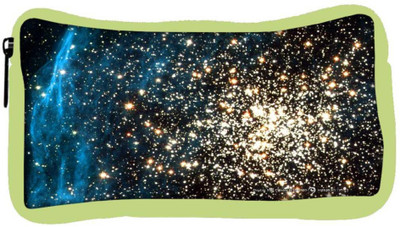 

Snoogg Eco Friendly Canvas Plenty Of Stars Designer Student Pen Pencil Case Coin Purse Pouch Cosmetic Makeup Bag (GREEN) Pouch(Multicolor)