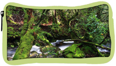 

Snoogg Eco Friendly Canvas Green Trees Designer Student Pen Pencil Case Coin Purse Pouch Cosmetic Makeup Bag (GREEN) Pouch(Multicolor)
