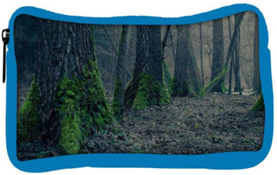

Snoogg Eco Friendly Canvas Dried Green Tree Designer Student Pen Pencil Case Coin Purse Pouch Cosmetic Makeup Bag (BLUE) Pouch(Multicolor)