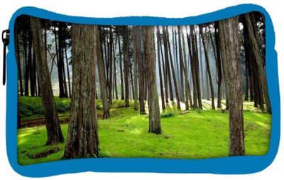 

Snoogg Eco Friendly Canvas Long Branched Tree Designer Student Pen Pencil Case Coin Purse Pouch Cosmetic Makeup Bag (BLUE) Pouch(Multicolor)