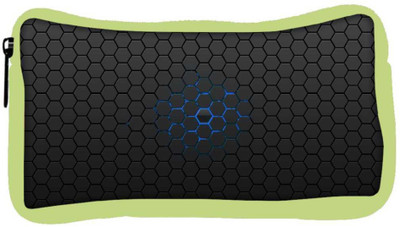 

Snoogg Eco Friendly Canvas Minimalistic Pattern Designer Student Pen Pencil Case Coin Purse Pouch Cosmetic Makeup Bag (GREEN) Pouch(Multicolor)