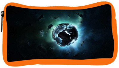 

Snoogg Eco Friendly Canvas Mechanism Of Earth Designer Student Pen Pencil Case Coin Purse Pouch Cosmetic Makeup Bag (ORANGE) Pouch(Multicolor)