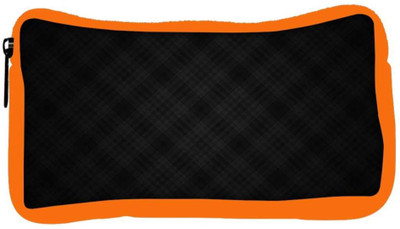 

Snoogg Eco Friendly Canvas Dark Square Texture Designer Student Pen Pencil Case Coin Purse Pouch Cosmetic Makeup Bag (ORANGE) Pouch(Multicolor)