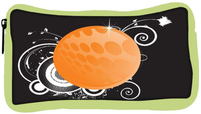 

Snoogg Eco Friendly Canvas Abstract Floral Frame Background Student Pen Pencil Case Coin Purse Pouch Cosmetic Makeup Bag (GREEN) Pouch(Multicolor)