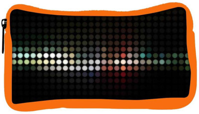 

Snoogg Eco Friendly Canvas Abstract Black Design Designer Student Pen Pencil Case Coin Purse Pouch Cosmetic Makeup Bag (ORANGE) Pouch(Multicolor)