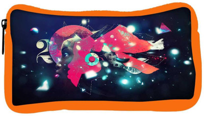 

Snoogg Eco Friendly Canvas Street Lights Designer Student Pen Pencil Case Coin Purse Pouch Cosmetic Makeup Bag (ORANGE) Pouch(Multicolor)
