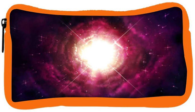 

Snoogg Eco Friendly Canvas Gateway Designer Student Pen Pencil Case Coin Purse Pouch Cosmetic Makeup Bag (ORANGE) Pouch(Multicolor)