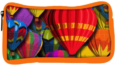

Snoogg Eco Friendly Canvas Parachuting 2498 Student Pen Pencil Case Coin Purse Pouch Cosmetic Makeup Bag (ORANGE) Pouch(Multicolor)