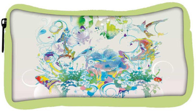

Snoogg Eco Friendly Canvas Abstract Bird Art Designer Student Pen Pencil Case Coin Purse Pouch Cosmetic Makeup Bag (GREEN) Pouch(Multicolor)