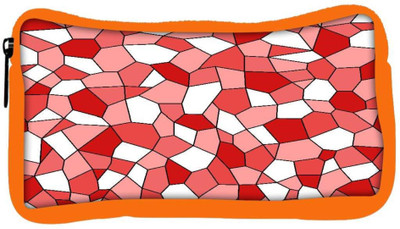 

Snoogg Eco Friendly Canvas Abstract Red Blocks Pattern Designer Student Pen Pencil Case Coin Purse Pouch Cosmetic Makeup Bag (ORANGE) Pouch(Multicolor)