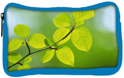 

Snoogg Eco Friendly Canvas Green Leaves Plants Designer Student Pen Pencil Case Coin Purse Pouch Cosmetic Makeup Bag (BLUE) Pouch(Multicolor)
