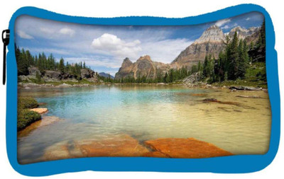 

Snoogg Eco Friendly Canvas Rocks In The Lake Designer Student Pen Pencil Case Coin Purse Pouch Cosmetic Makeup Bag (BLUE) Pouch(Multicolor)