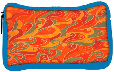 

Snoogg Eco Friendly Canvas Ornage Pattern Designer Student Pen Pencil Case Coin Purse Pouch Cosmetic Makeup Bag (BLUE) Pouch(Multicolor)