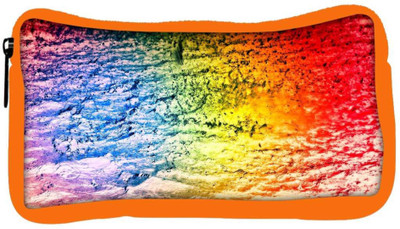 

Snoogg Eco Friendly Canvas Colorful Concrete Abstract Designer Student Pen Pencil Case Coin Purse Pouch Cosmetic Makeup Bag (ORANGE) Pouch(Multicolor)