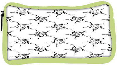 

Snoogg Eco Friendly Canvas Following Pattern Designer Student Pen Pencil Case Coin Purse Pouch Cosmetic Makeup Bag (GREEN) Pouch(Multicolor)