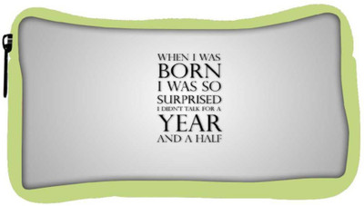 

Snoogg Eco Friendly Canvas Life Quotes Designer Student Pen Pencil Case Coin Purse Pouch Cosmetic Makeup Bag (GREEN) Pouch(Multicolor)