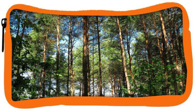 

Snoogg Eco Friendly Canvas Multiple Branched Tree Designer Student Pen Pencil Case Coin Purse Pouch Cosmetic Makeup Bag (ORANGE) Pouch(Multicolor)