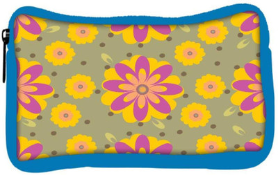 

Snoogg Eco Friendly Canvas Pink Floral Designer Student Pen Pencil Case Coin Purse Pouch Cosmetic Makeup Bag (BLUE) Pouch(Multicolor)