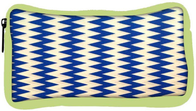 

Snoogg Eco Friendly Canvas Navy Blue Waves 2501 Student Pen Pencil Case Coin Purse Pouch Cosmetic Makeup Bag (GREEN) Pouch(Multicolor)