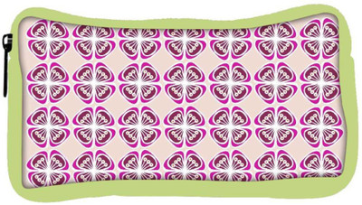 

Snoogg Eco Friendly Canvas Abstract Light Purple Designer Student Pen Pencil Case Coin Purse Pouch Cosmetic Makeup Bag (GREEN) Pouch(Multicolor)