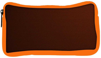 

Snoogg Eco Friendly Canvas Brown Abstract Squares Designer Student Pen Pencil Case Coin Purse Pouch Cosmetic Makeup Bag (ORANGE) Pouch(Multicolor)