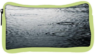 

Snoogg Eco Friendly Canvas Water Droplets Student Pen Pencil Case Coin Purse Pouch Cosmetic Makeup Bag (GREEN) Pouch(Multicolor)