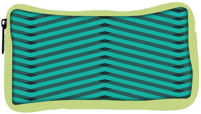 

Snoogg Eco Friendly Canvas Sketchy Wide Pattern Student Pen Pencil Case Coin Purse Pouch Cosmetic Makeup Bag (GREEN) Pouch(Multicolor)