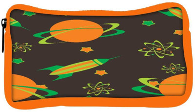 

Snoogg Eco Friendly Canvas Abstract Science Background Student Pen Pencil Case Coin Purse Pouch Cosmetic Makeup Bag (ORANGE) Pouch(Multicolor)