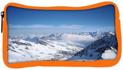 

Snoogg Eco Friendly Canvas Snow Area Designer Student Pen Pencil Case Coin Purse Pouch Cosmetic Makeup Bag (ORANGE) Pouch(Multicolor)