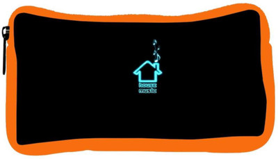

Snoogg Eco Friendly Canvas House Music Designer Student Pen Pencil Case Coin Purse Pouch Cosmetic Makeup Bag (ORANGE) Pouch(Multicolor)