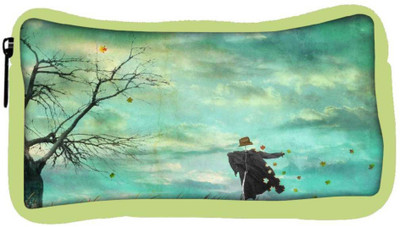 

Snoogg Eco Friendly Canvas Scare Crow Designer Student Pen Pencil Case Coin Purse Pouch Cosmetic Makeup Bag (GREEN) Pouch(Multicolor)