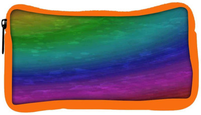 

Snoogg Eco Friendly Canvas Wave Rainbow 2403 Student Pen Pencil Case Coin Purse Pouch Cosmetic Makeup Bag (ORANGE) Pouch(Multicolor)