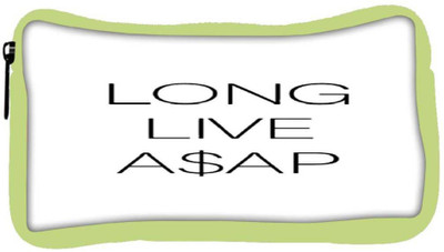 

Snoogg Eco Friendly Canvas Long Live Asap Student Pen Pencil Case Coin Purse Pouch Cosmetic Makeup Bag (GREEN) Pouch(Multicolor)