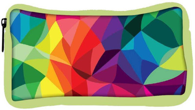 

Snoogg Eco Friendly Canvas Super Colour Pattern Student Pen Pencil Case Coin Purse Pouch Cosmetic Makeup Bag (GREEN) Pouch(Multicolor)