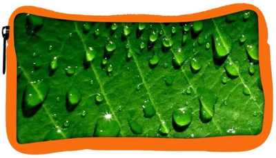 

Snoogg Eco Friendly Canvas Dew Drops Student Pen Pencil Case Coin Purse Pouch Cosmetic Makeup Bag (ORANGE) Pouch(Multicolor)