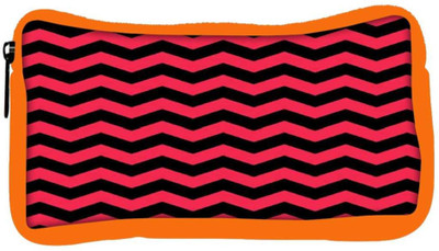 

Snoogg Eco Friendly Canvas Black And Pink Waves 2568 Student Pen Pencil Case Coin Purse Pouch Cosmetic Makeup Bag (ORANGE) Pouch(Multicolor)