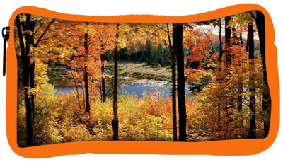 

Snoogg Eco Friendly Canvas Forest Trees Designer Student Pen Pencil Case Coin Purse Pouch Cosmetic Makeup Bag (ORANGE) Pouch(Multicolor)