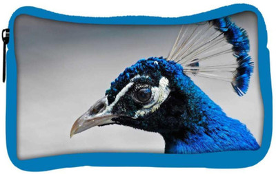 

Snoogg Eco Friendly Canvas Blue Peacock Designer Student Pen Pencil Case Coin Purse Pouch Cosmetic Makeup Bag (BLUE) Pouch(Multicolor)