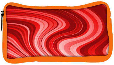 

Snoogg Eco Friendly Canvas Flow Design 2369 Student Pen Pencil Case Coin Purse Pouch Cosmetic Makeup Bag (ORANGE) Pouch(Multicolor)