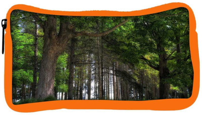 

Snoogg Eco Friendly Canvas Big Trees Designer Student Pen Pencil Case Coin Purse Pouch Cosmetic Makeup Bag (ORANGE) Pouch(Multicolor)