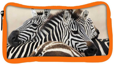 

Snoogg Eco Friendly Canvas Black And White Zebra Designer Student Pen Pencil Case Coin Purse Pouch Cosmetic Makeup Bag (ORANGE) Pouch(Multicolor)