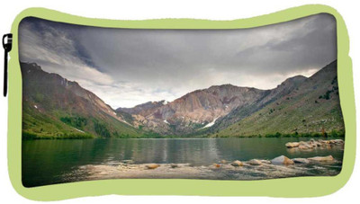 

Snoogg Eco Friendly Canvas River And Mountains Designer Student Pen Pencil Case Coin Purse Pouch Cosmetic Makeup Bag (GREEN) Pouch(Multicolor)